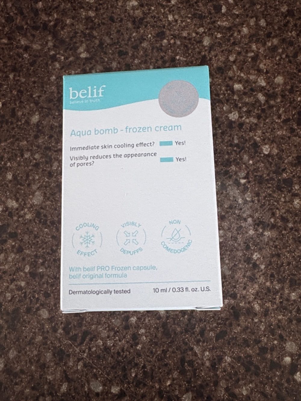 belif Aqua Bomb Frozen Cream – Cooling Moisturizer